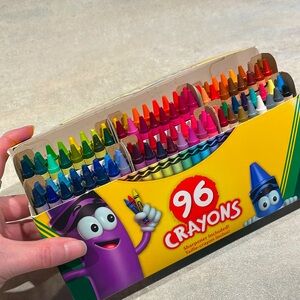 Posted for Sam!  Please do not bid!!! Almost unused box of 96 crayons